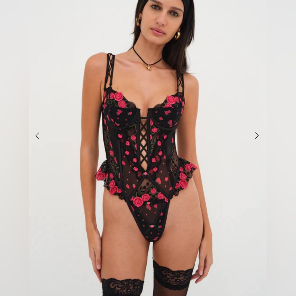 For Love & Lemons Roja Teddy